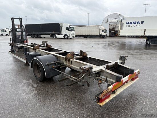 Cserélhető alvázas pótkocsi  H&W 1-ACHS LAFETTE