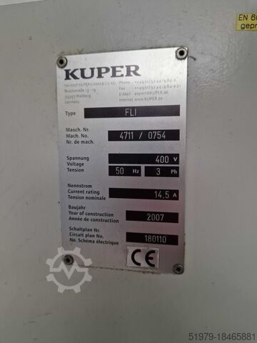 Fineer splicer Kuper FLI