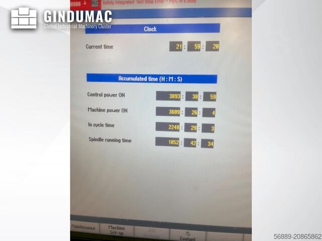 Verticale verspanen centrum Mazak Variaxis i-600