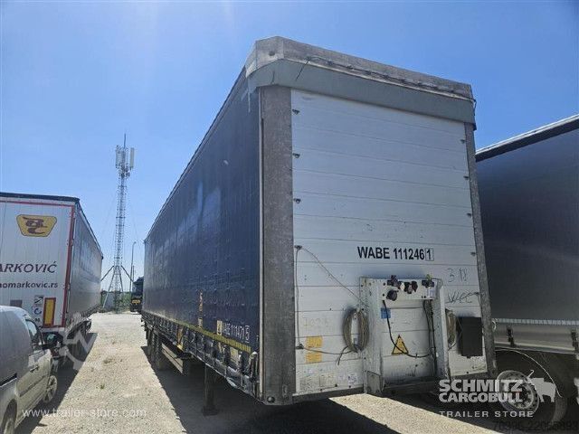 Semiremorcă deschisă cu prelată Schmitz Cargobull Semitrailer Curtainsider Mega