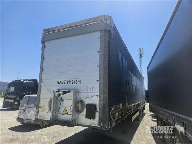 Semiremorcă deschisă cu prelată Schmitz Cargobull Semitrailer Curtainsider Mega