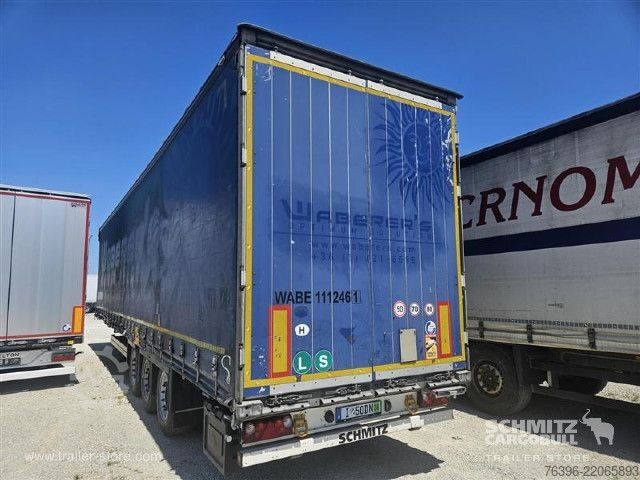 Semiremorcă deschisă cu prelată Schmitz Cargobull Semitrailer Curtainsider Mega