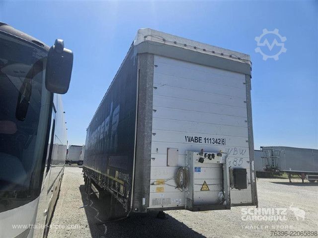 Semiremorcă deschisă cu prelată Schmitz Cargobull Semitrailer Curtainsider Mega