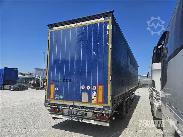Semiremorcă deschisă cu prelată Schmitz Cargobull Semitrailer Curtainsider Mega