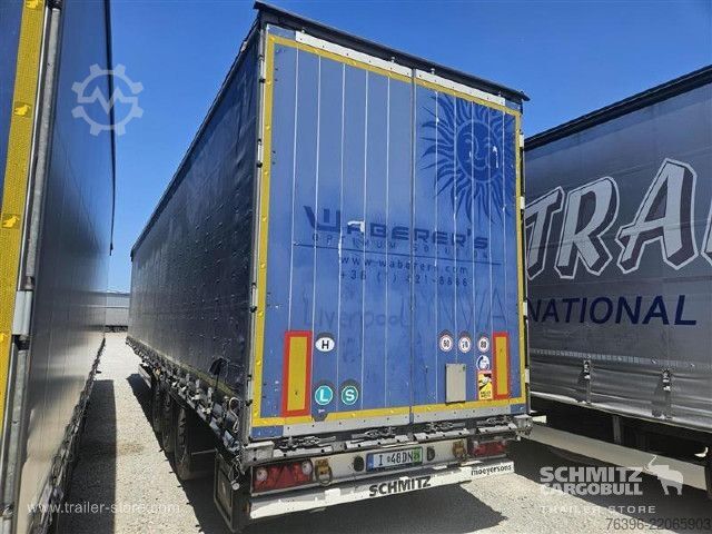 Semiremorcă deschisă cu prelată Schmitz Cargobull Semitrailer Curtainsider Mega