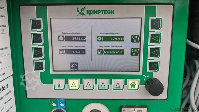 Houtversnipperaar Komptech CRAMBO 6000 MOBILE SLOW-SPEED SHREDDER