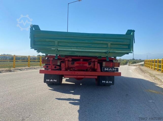 Driezijdige kipper bestelwagen MAN LE-C 8.220 7.5t AHK Maul Diff Sperre