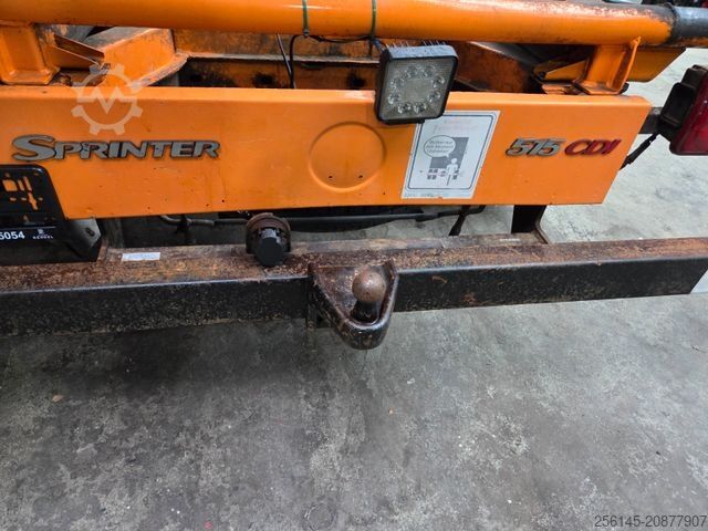 Driezijdige kipper bestelwagen MERCEDES-BENZ Sprinter DoKa 3 S Kipper 515 CDI AHK  7 Sitze