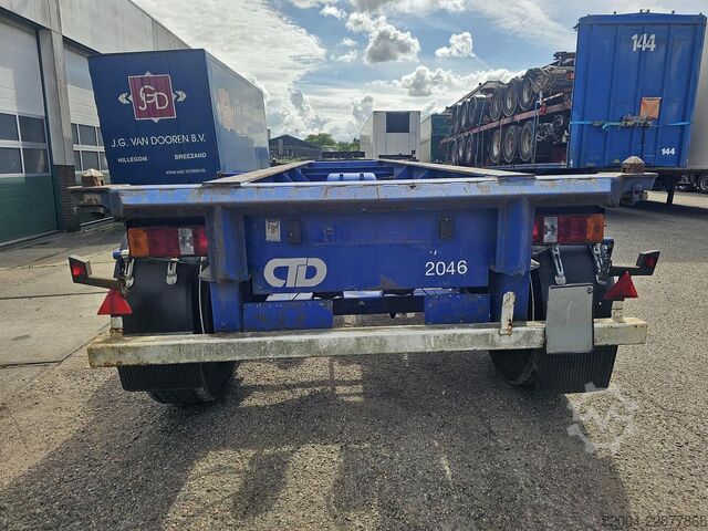 Μεταφορά εμπορευματοκιβωτίων MKF METALLBAU CS 20 -20 FOOT- CONTAINER CHASSIS -HEAVY DUTY- ...