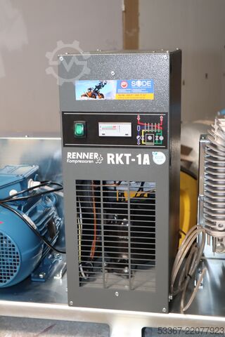 8 kW zuigercompressor, 500 liter ketel Renner RIKO 1400/500 M-KT