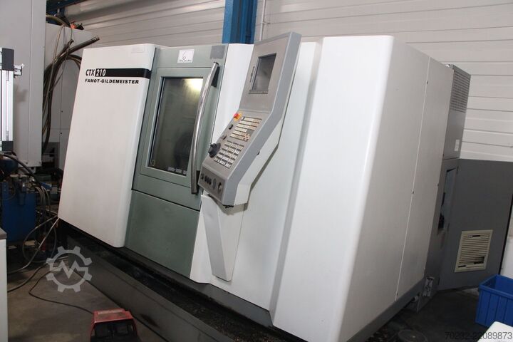 CNC soustružnicko-frézovací centrum Gildemeister CTX210