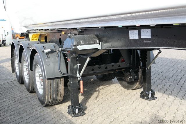 Kippers oplegger MEGA MNW, Stahl, 25m³, Luft-Lift, anliegende Klappe