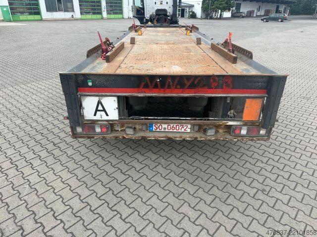Abrollanhänger Reisch REA-24 / Absetzmulden / Plattform 8 m