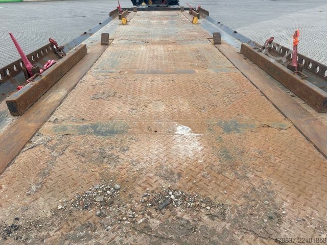 Abrollanhänger Reisch REA-24 / Absetzmulden / Plattform 8 m