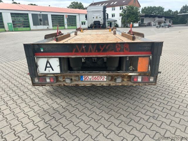 Abrollanhänger Reisch REA-24 / Absetzmulden / Plattform 8 m