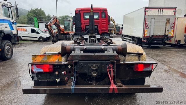 Kampós konténerszállító teherautó MAN TGS 26.360 6x2-2 LL Abrollkipper Euro 4 Bj 2008