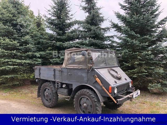 Pick-up furgon MERCEDES-BENZ Damlier-Benz U 25 -Unimog -Cabrio-H Kennzeichen