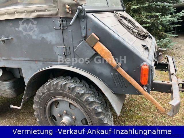 Pick-up furgon MERCEDES-BENZ Damlier-Benz U 25 -Unimog -Cabrio-H Kennzeichen