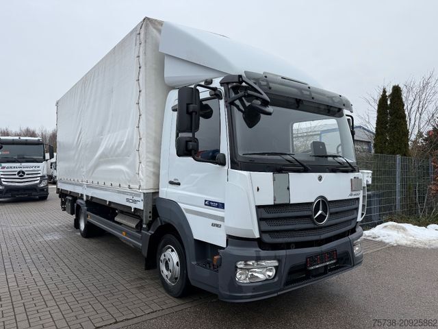 Furgone centinato MERCEDES-BENZ Atego 818 L Pritsche+Plane+LBW/Klima/EURO6D