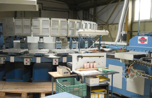 Luchtfilter productielijn GUSBI, SAS, NORDSON PF24, Panel filter 350/190, Versa Blue