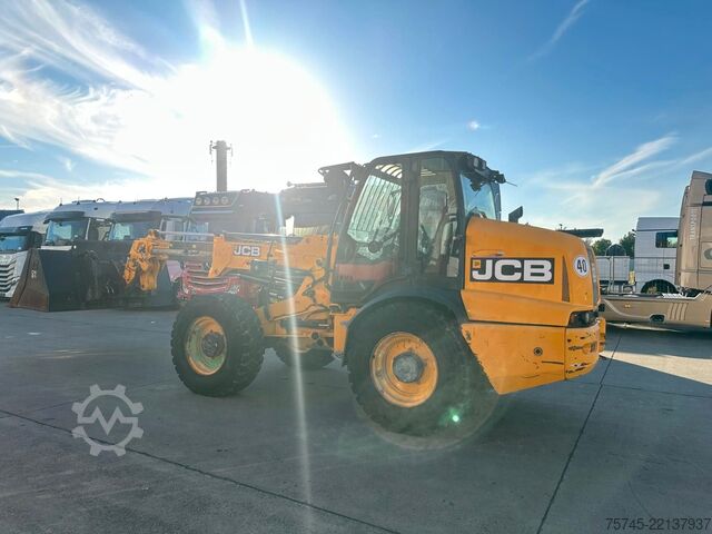 Hjullæsser JCB TM 320 T4F * AGRI * Q-FIT * 40Km/h * VOLLGUMMI *