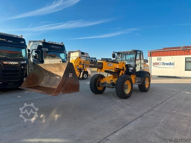 Hjullæsser JCB TM 320 T4F * AGRI * Q-FIT * 40Km/h * VOLLGUMMI *