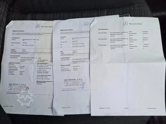 Skåpbil Mercedes-Benz Vito 114 CDI/ Airco/ Navi/ E6