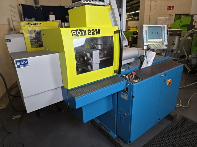 Machine de moulage par injection Boy 22M-HV Split line injection