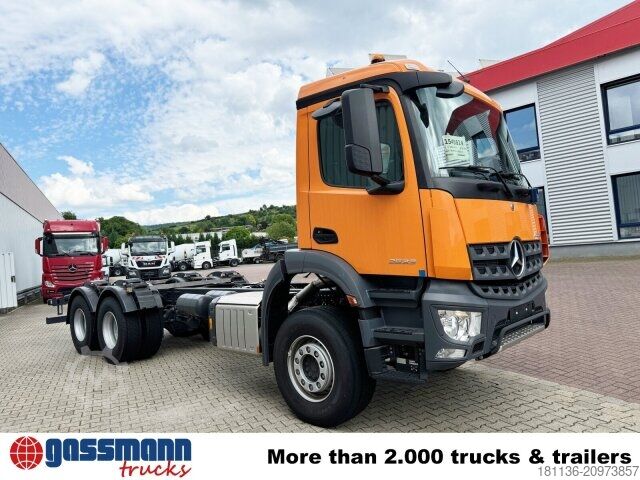 Roll-off tipper truck Mercedes-Benz Arocs 2633 6x4, 2x Nebenantrieb