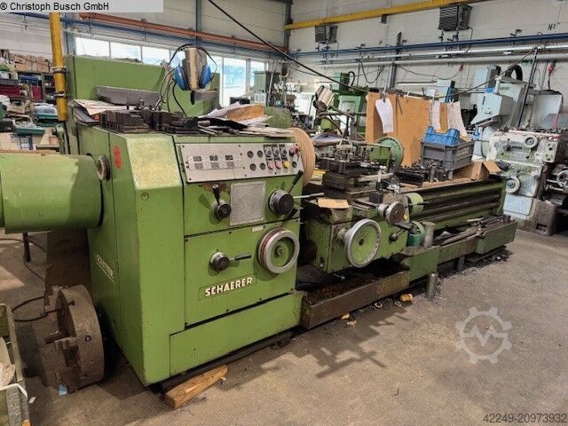 Drejebænk-konventionel-elektronisk SCHAERER A2200