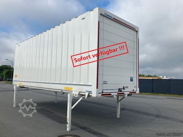 Udskiftelig karrosseritrailer KRONE Wechselbrücke Koffer