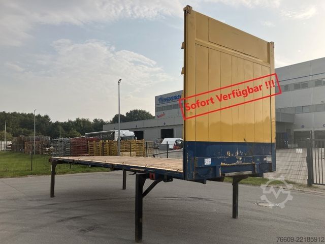 Reboque de carroçaria intercambiável KRONE Wechselbrücke Pritsche