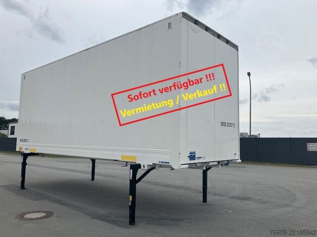 Reboque de carroçaria intercambiável KRONE Wechselbrücke Jumbo Koffer