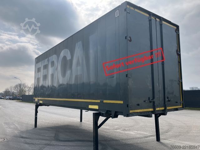Reboque de carroçaria intercambiável KRONE Wechselbrücke Koffer