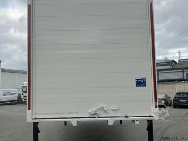 Reboque de carroçaria intercambiável KRONE Heck Alu.- Rolltor
