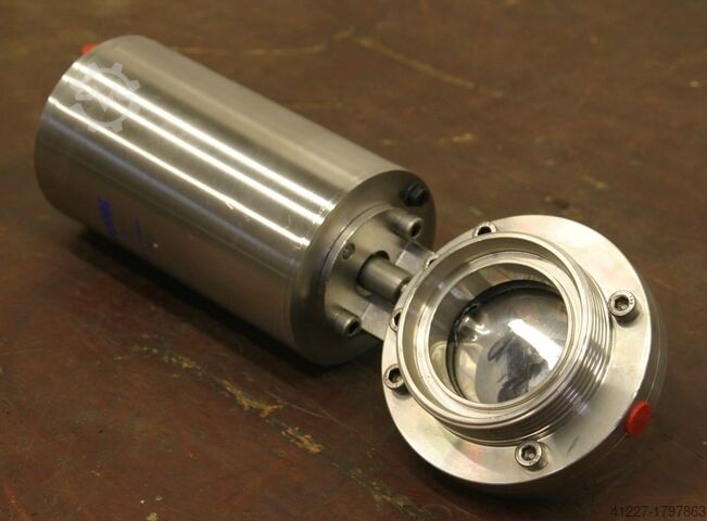 Scheibenventil DN65 Kieselmann pneumatischer Antrieb