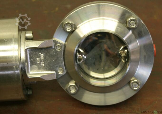 Scheibenventil DN65 Kieselmann pneumatischer Antrieb