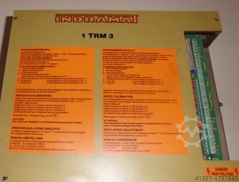 Control amplifier Indramat 1TRM3-W23