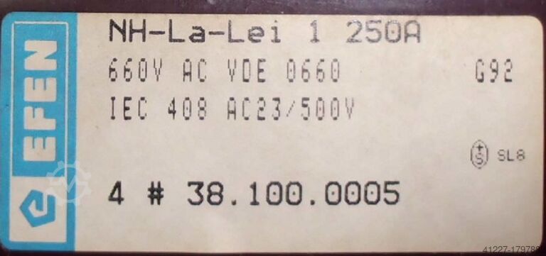 NH-säkringsbrytare Efen 4#38.100.0005