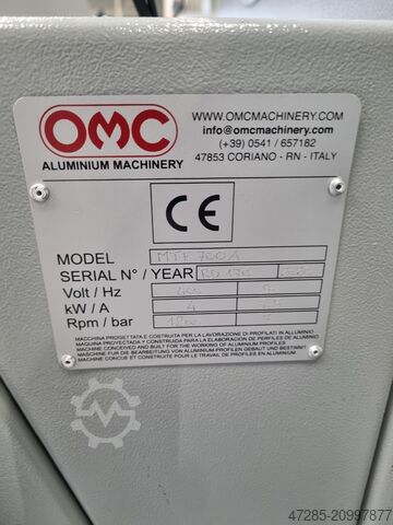 Máquina de corte de cabeça única FOM COMALL MTF 700A