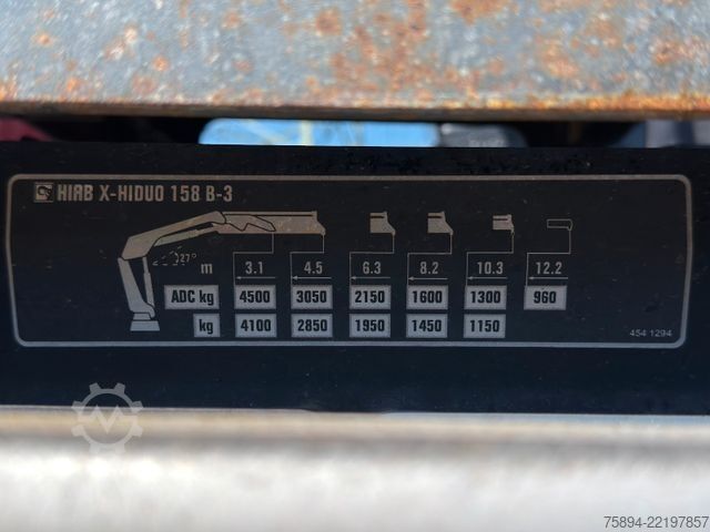 Auto-dizalica montirana na kamionu SCANIA P 410 Kipper 4,95m * KRAN/FUNK + BORDMATIC *6x4