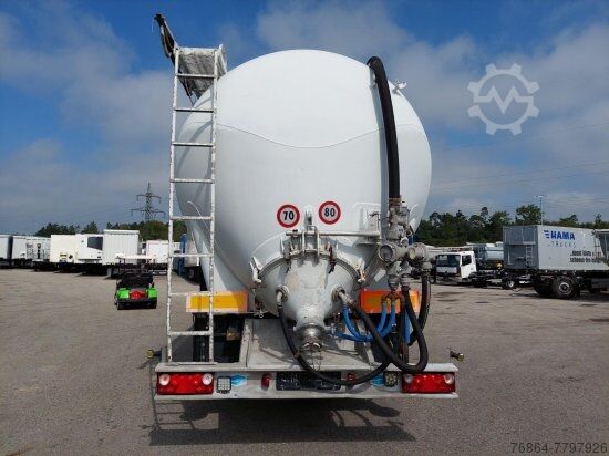 Silo oplegger SCHWINGENSCHLöGL KIPP-SILOAUFLIEGER 60M³, LIFTACHSE,