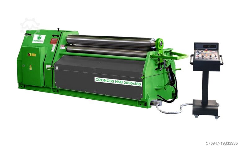 2050×12 mm - Mașină de îndoit hidraulică cu 3 role CRONOSSTECH HSB 3R 2050X250