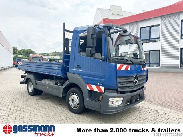 Furgón volquete Mercedes-Benz Atego 816 K 4x2, 2x AHK, Meiller-Kipper, mehrfach