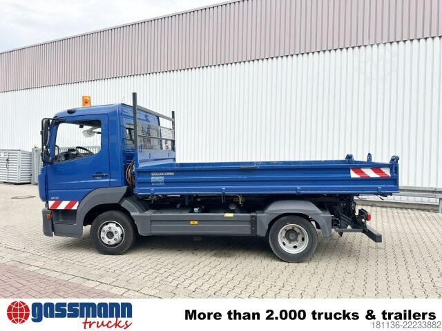 Kiepwagen bestelauto Mercedes-Benz Atego 816 K 4x2, 2x AHK, Meiller-Kipper, mehrfach