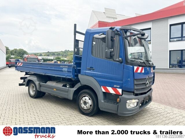 Furgón volquete Mercedes-Benz Atego 816 K 4x2, 2x AHK, Meiller-Kipper, mehrfach