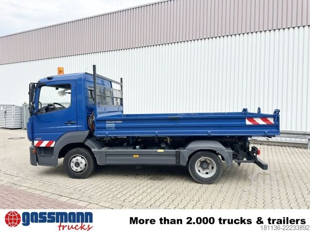 Kiepwagen bestelauto Mercedes-Benz Atego 816 K 4x2, 2x AHK, Meiller-Kipper, mehrfach