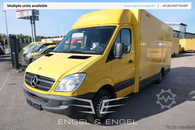 Kasa kamyoneti mercedes-benz SPRINTER 310 CDI MAXI EURO-5 KOFFER REGALE KAMERA DURCHGANG