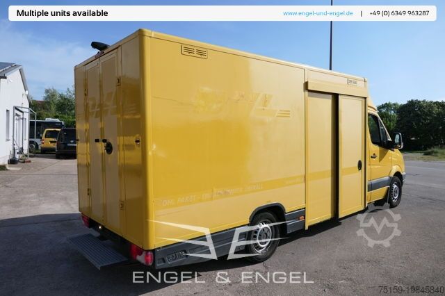 Kasa kamyoneti mercedes-benz SPRINTER 310 CDI MAXI EURO-5 KOFFER REGALE KAMERA DURCHGANG