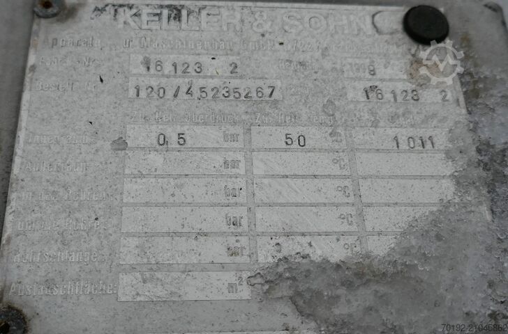 Conteneur de 1011 litres en V4A  9373